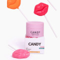Großhandel Natürliche Vegane Lippenpflege Glatte Feuchtigkeitscreme Candy Lip Scrub